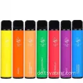 Zerstäuber mit großer Kapazität 1500 Puffs 4,8 ml Einwegvape